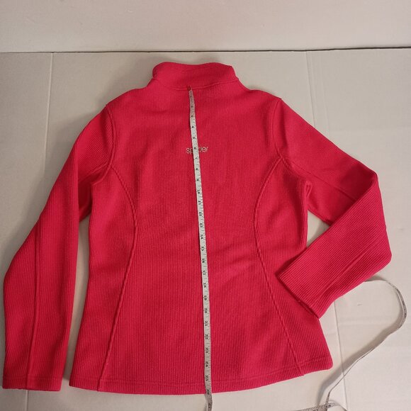 Spyder Endure Core Mid Weight Full Zip Sweater Jacket Pink Women’s Size L EUC - Picture 13 of 16